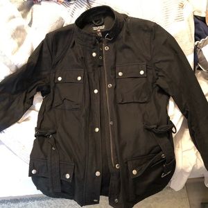 POLO: black utility jacket